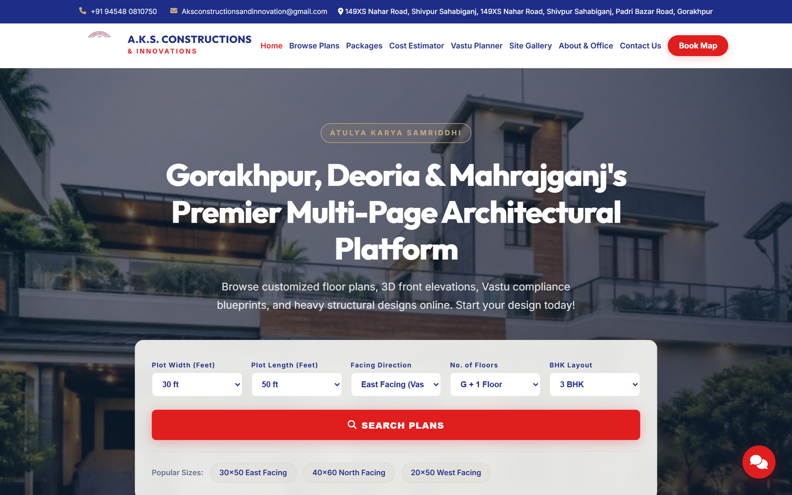 Dsquare Construction Website